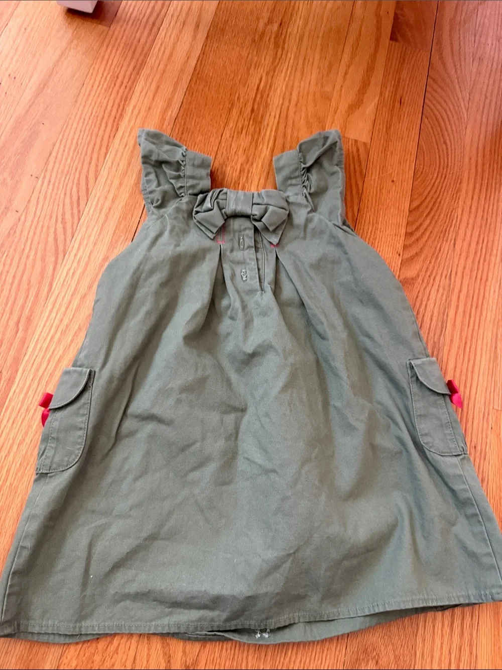 Gymboree Olive Green Unicorn Pocket Skirt